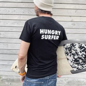 T-shirt HUNGRY SURFER black z funkcją NFC
